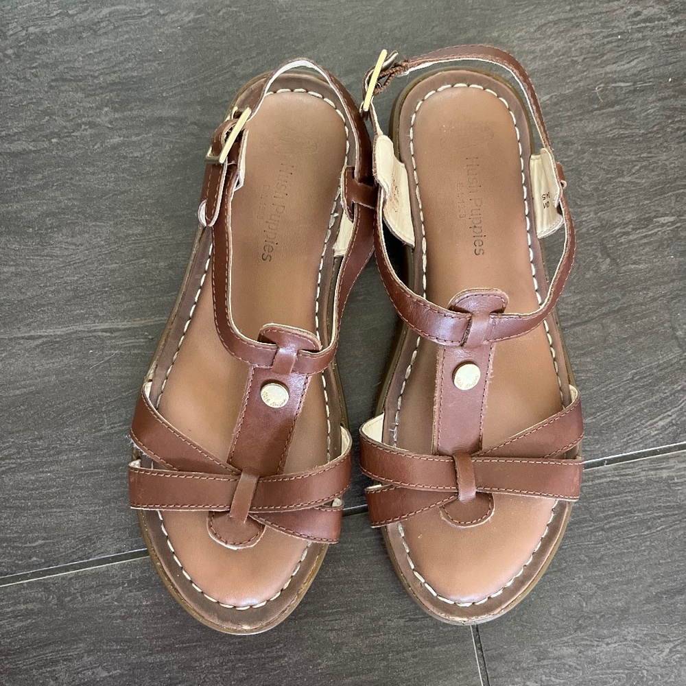 Hush puppies flat sandals